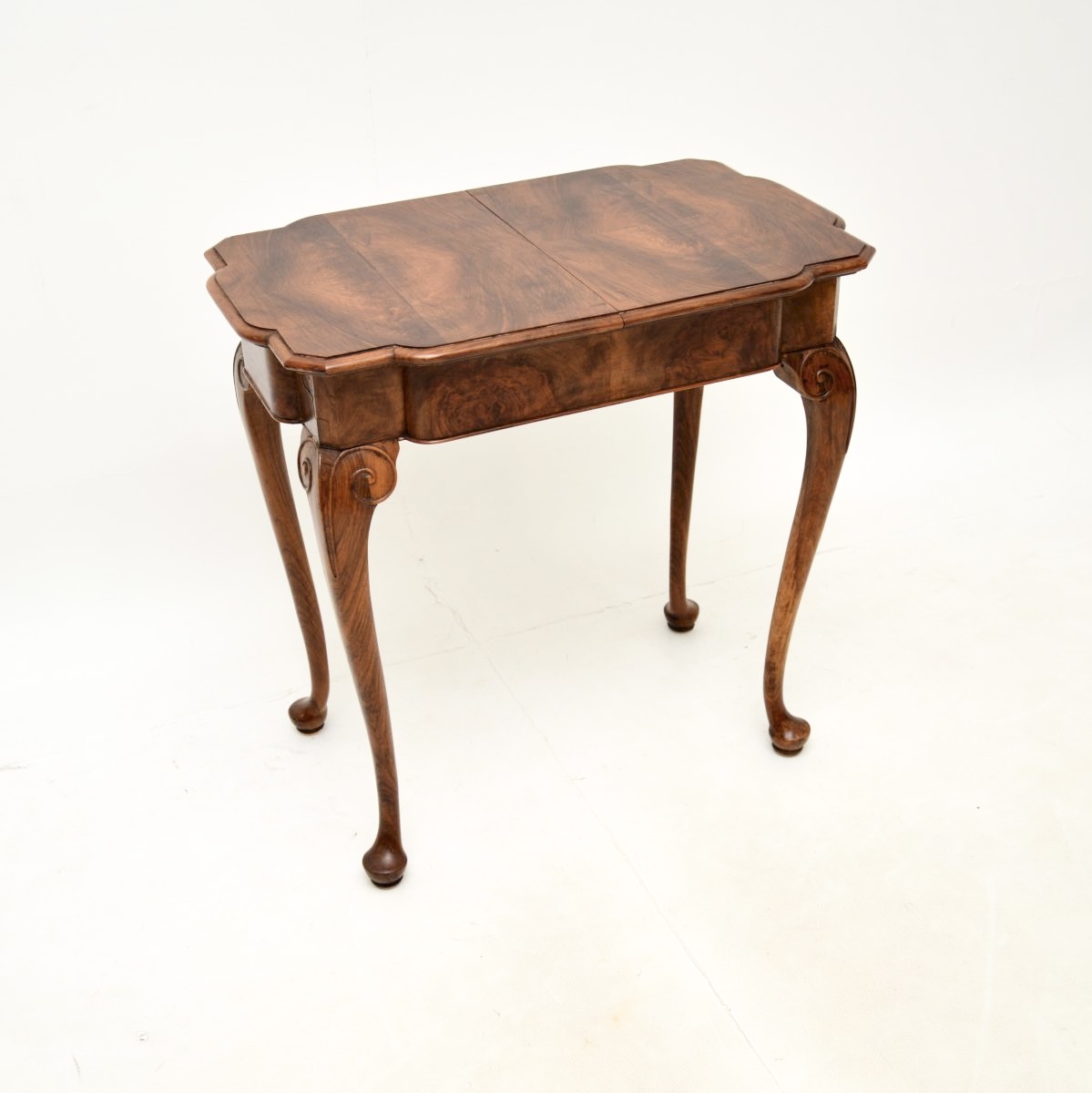 Antique Figured Walnut Occasional Side Table