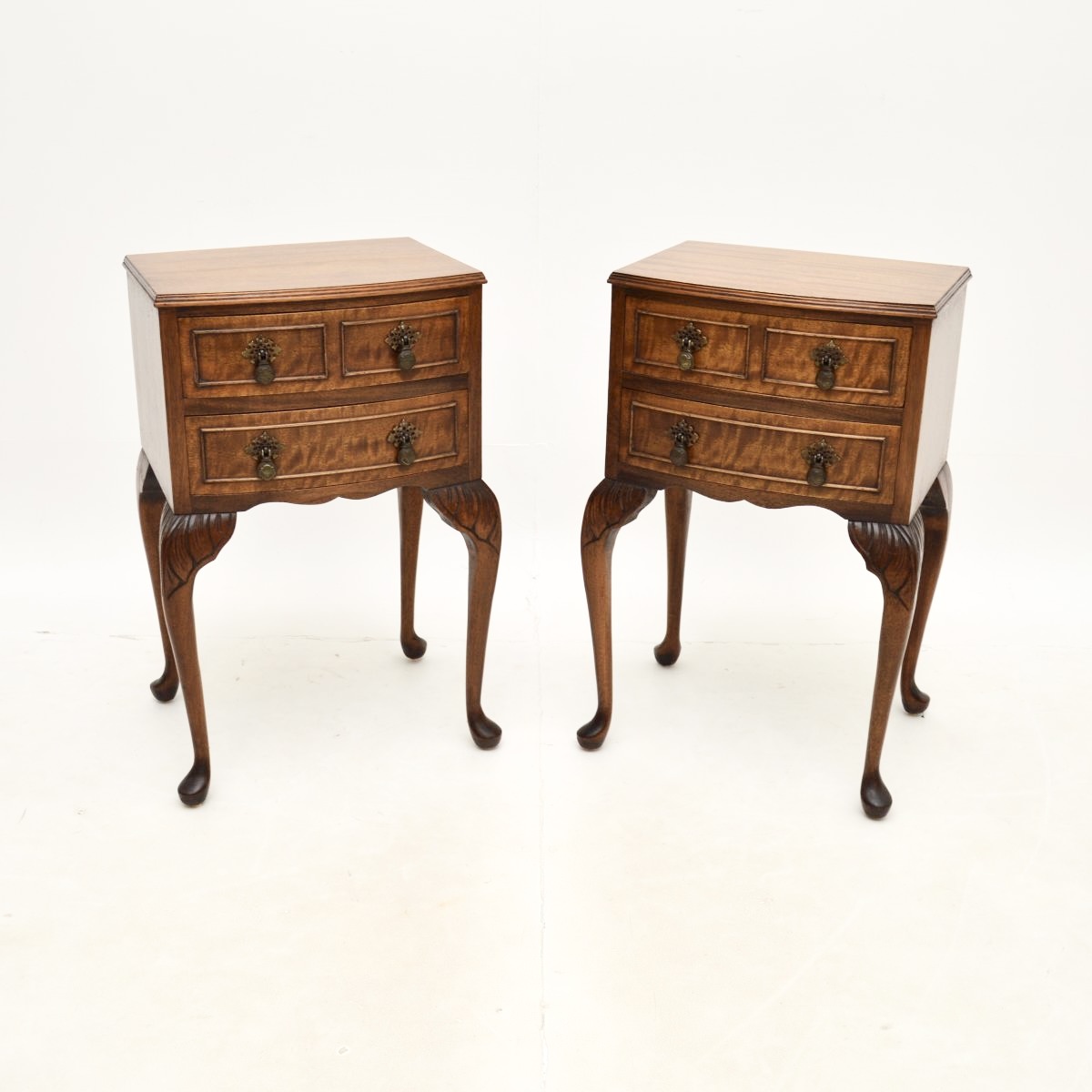 Pair of Antique Mahogany Bedside Chests